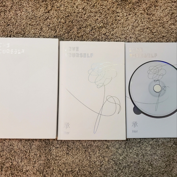 BTS Love Yourself Her Album (Version: O) With CD - Picture 1 of 5